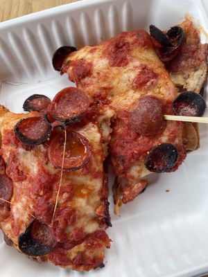 Dough Counter Pizza by null