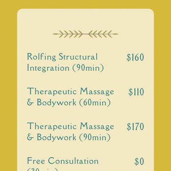 Rolfing by Marcela - pricing inquiries - Massage Therapy Near Me - Montclair, New Jersey Rolfing by Marcela - pricing inquiries - Massage Therapy Near Me - Montclair, New Jersey