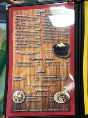 Menu photo 1 El Dos Mexican Restaurant Hays, KS