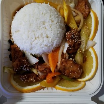 TNK Vegan Cafe - Orange chicken - Vegan Near Me - Modesto, California TNK Vegan Cafe - Orange chicken - Vegan Near Me - Modesto, California