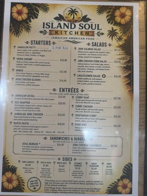 Menu photo 8 Island Soul Kitchen Sacramento, CA