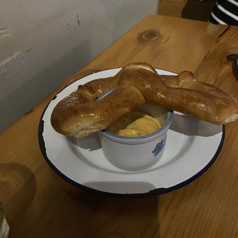 Park & Field - German Pretzel with beer cheese - New American Near Me - Chicago, Illinois Park & Field - German Pretzel with beer cheese - New American Near Me - Chicago, Illinois