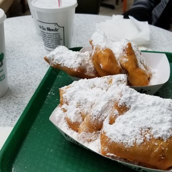 Cafe Du Monde - Beignets and frozen Cafe Au Lait.  What more can I say?! - Coffee & Tea Near Me - Gretna, Louisiana