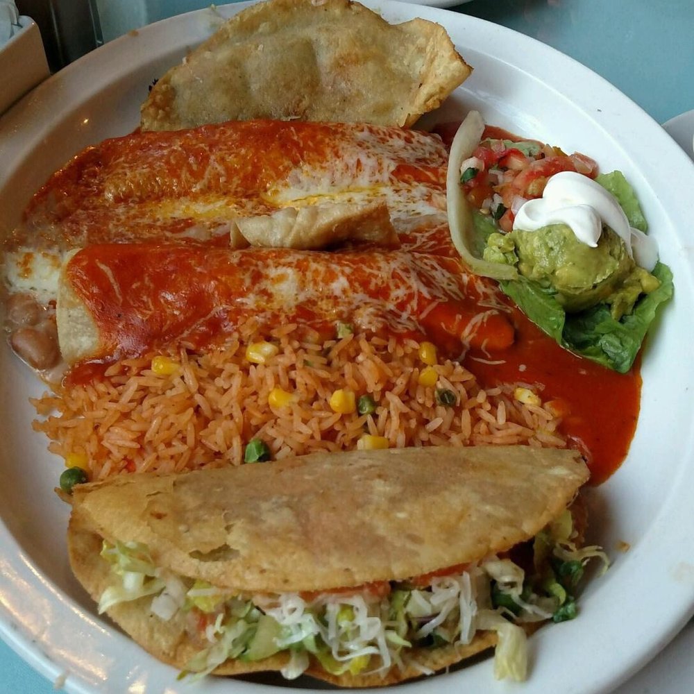 Pipi's - Two taco and two enchiladas combo!! Amazing! Plenty for two adults! - Mexican Near Me - Puerto Vallarta, JAL Pipi's - Two taco and two enchiladas combo!! Amazing! Plenty for two adults! - Mexican Near Me - Puerto Vallarta, JAL