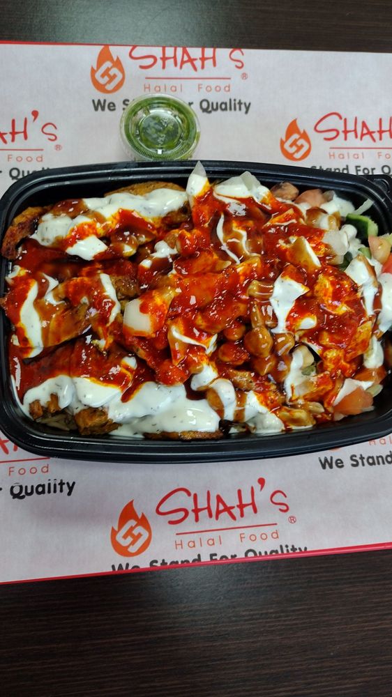 Food from Shah's Halal Food