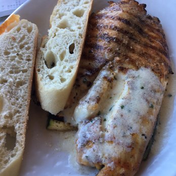 California Fish Grill - Tilapia sittin on some grilled zucchini - Seafood Near Me - Brea, California California Fish Grill - Tilapia sittin on some grilled zucchini - Seafood Near Me - Brea, California