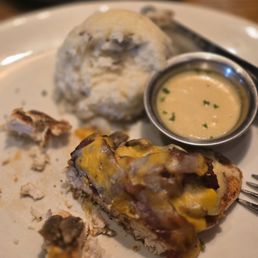 Alice Springs Chicken with Mash Potatoes Alice Springs Chicken with Mash Potatoes