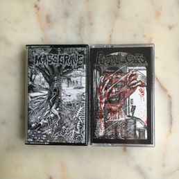 Mass grave and Postulous cassettes. Mass grave and Postulous cassettes.