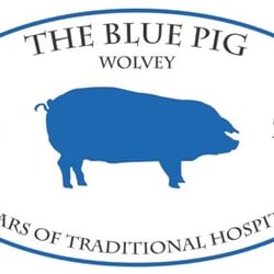 Blue Pig - Sign