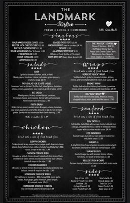 Menu photo 4 The Landmark Bistro Grundy Center, IA Menu photo 4 The Landmark Bistro Grundy Center, IA