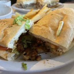 Signature Grilled Shrimp Poboy