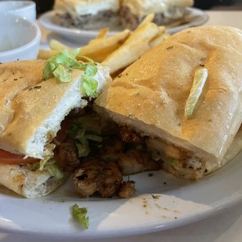 On the Half Shell - Grilled shrimp po boy - Seafood Near Me - Prairieville, Louisiana