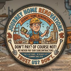 Journey Home Restoration - They don't pay there Subs