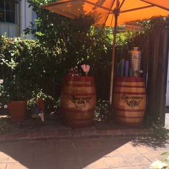 Sunflower Caffe - Self serve ice water in the back patio - Coffee & Tea Near Me - Sonoma, California