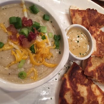 Outback Steakhouse - Lunch combo. Potato soup and chicken quesadilla - Steakhouses Near Me - Kendall, Florida Outback Steakhouse - Lunch combo. Potato soup and chicken quesadilla - Steakhouses Near Me - Kendall, Florida