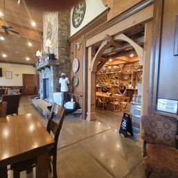 Beautiful tasting room with too many wines to count.