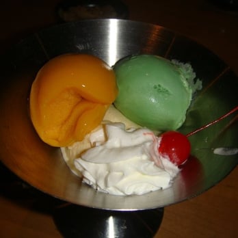 Sono Sushi - frozen trio (mango, green tea, vanilla) (Dtown Raleigh Restaurant Week) - Japanese Near Me - Raleigh, North Carolina