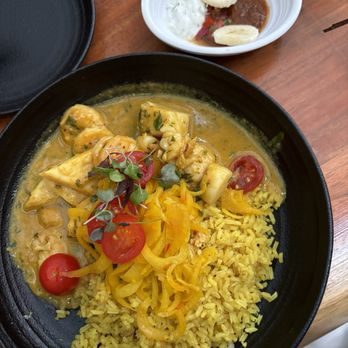 Mozambique - Cape Malay Curry (Seafood Curry) - Steakhouses Near Me - Laguna Beach, California Mozambique - Cape Malay Curry (Seafood Curry) - Steakhouses Near Me - Laguna Beach, California