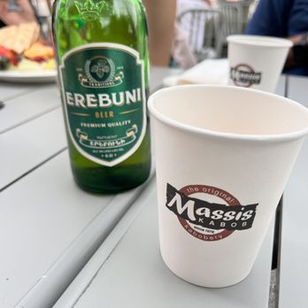 Massis Kabob - The Original Kabobery - Armenian beer. Oh how I miss the flavor. It's very unique taste from the highlands - Middle Eastern Near Me - Glendale, California