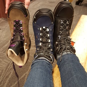 Rei - Trying on hiking boots! - Sports Wear Near Me - San Francisco, California