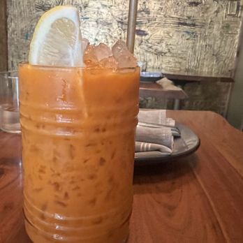 Wayla - Housemade Thai Iced Tea. 3 stars. IG: @amei.eats - Thai Near Me - New York, New York Wayla - Housemade Thai Iced Tea. 3 stars. IG: @amei.eats - Thai Near Me - New York, New York