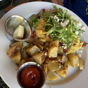 La Brioche True Food - Feta Scramble - Breakfast & Brunch Near Me - Madison, Wisconsin La Brioche True Food - Feta Scramble - Breakfast & Brunch Near Me - Madison, Wisconsin