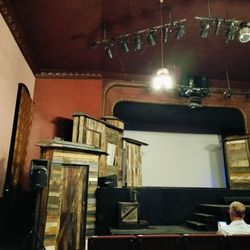 Bastrop Opera House - Getting ready for the musical to start!