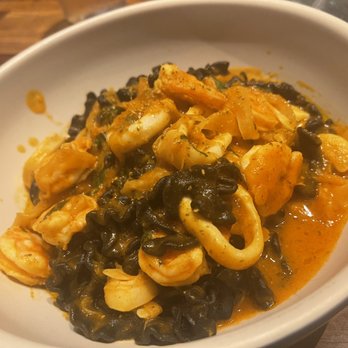 North Italia - Squid ink mafaldine - Italian Near Me - Plano, Texas North Italia - Squid ink mafaldine - Italian Near Me - Plano, Texas