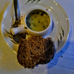 Restaurant Kreuz - Delicious onion soup.