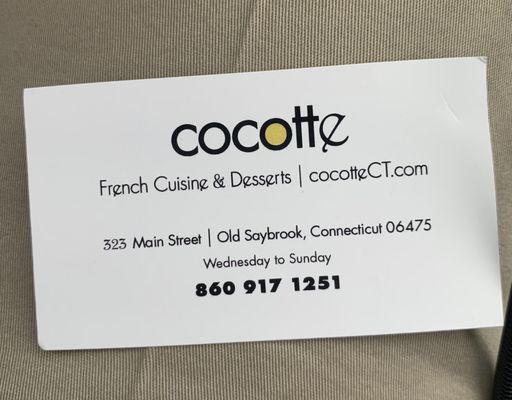 Cocotte @ James Pharmacy by null