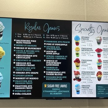 Philly Freeze-Me - Menu - Ice Cream & Frozen Yogurt Near Me - Las Vegas, Nevada Philly Freeze-Me - Menu - Ice Cream & Frozen Yogurt Near Me - Las Vegas, Nevada