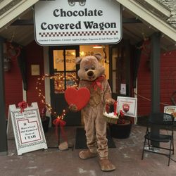Chocolate Covered Wagon - I Love You Beary Much!