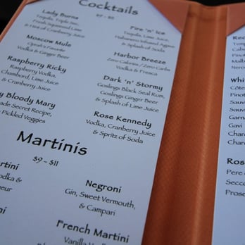 Harbor Lounge - Cute drink list. - Lounges Near Me - Provincetown, Massachusetts Harbor Lounge - Cute drink list. - Lounges Near Me - Provincetown, Massachusetts