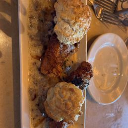 Chicken and biscuits Chicken and biscuits