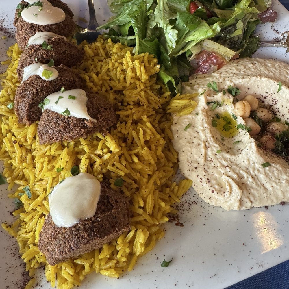 Zaytoon - Falafel Platter - Mediterranean Near Me - West Hartford, Connecticut Zaytoon - Falafel Platter - Mediterranean Near Me - West Hartford, Connecticut