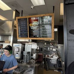 Menu / cashier