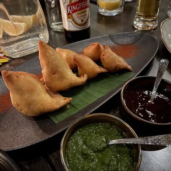 Saffron Modern Indian Dining - Samosa Sampler - Indian Near Me - Milwaukee, Wisconsin Saffron Modern Indian Dining - Samosa Sampler - Indian Near Me - Milwaukee, Wisconsin