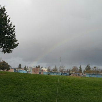 John D. Morgan Park - Rainbow, view from parking lot - Playgrounds Near Me - Campbell, California