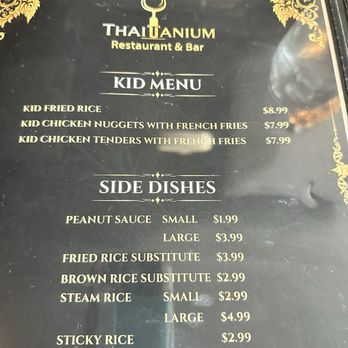Thaitanium - Thai Near Me - Indianapolis, Indiana Thaitanium - Thai Near Me - Indianapolis, Indiana