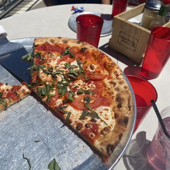 Golden Block Brewery - Margherita Pizza - Pizza Near Me - Silverton, Colorado Golden Block Brewery - Margherita Pizza - Pizza Near Me - Silverton, Colorado