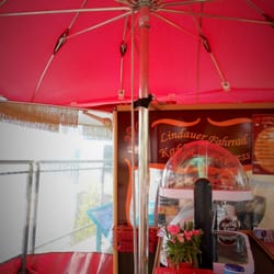 Fahrrad Kaffee Express - Gut beschirmt vor der Sonne