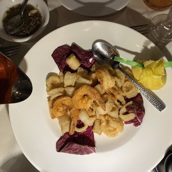 La Masseria - Calamari with fried shrimp and sea scallops - Italian Near Me - East Greenwich, Rhode Island