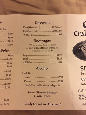 Menu photo 2 C & C Crab Shack Adel, GA Menu photo 2 C & C Crab Shack Adel, GA