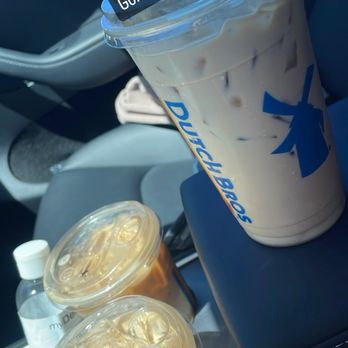 Dutch Bros Coffee - Golden eagle. Latte. And annihilator - Juice Bars & Smoothies Near Me - Lancaster, California