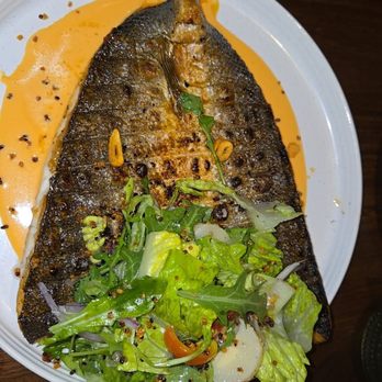 Mordisco Steakhouse - Pil Pil Branzino - Steakhouses Near Me - Orlando, Florida