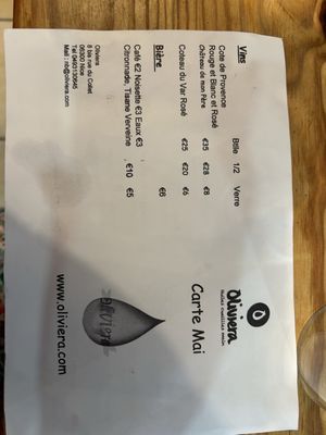 Menu photo 1 Oliviera Nice, 06
