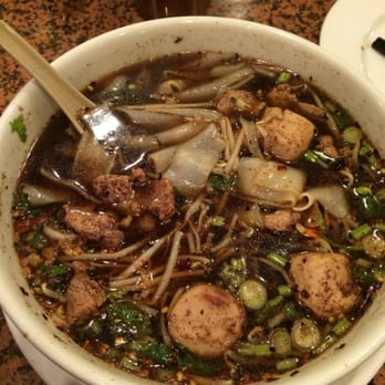 Tantawan Thai Kitchen - Thai Boat Noodles - good!! - Thai Near Me - Rosemead, California