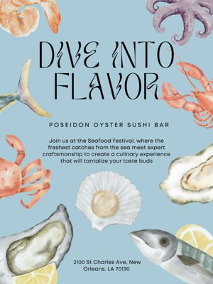 Menu photo 5 Poseidon Oyster Sushi Bar New Orleans, LA