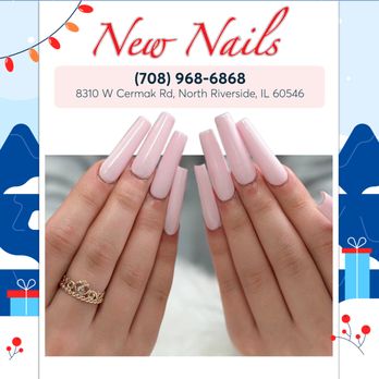 New Nails - With gentle hues and a simplicity that captivates, these nails embody an understated charm that is simply irresistible. - Nail Salons Near Me - North Riverside, Illinois