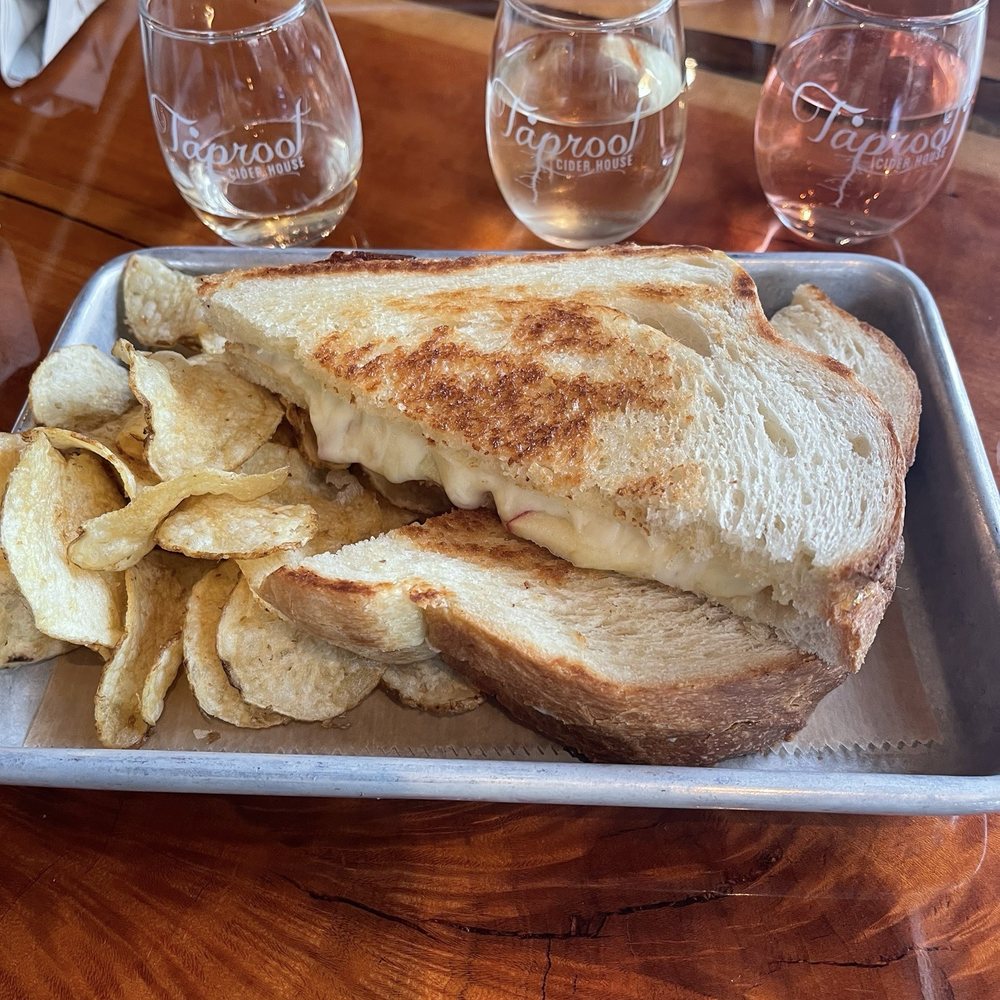 Taproot Cider House - Grilled cheese - Bars Near Me - Traverse City, Michigan Taproot Cider House - Grilled cheese - Bars Near Me - Traverse City, Michigan